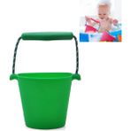 Yue Store Portatif Silikon Kova Banyo Banyo Oyuncakları Yeşil (Yurt Dışından)
