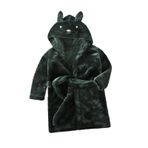 YUEMOL çocuk bornozu Çocuk tavşan kulak pazen bornoz, kızlar ve erkekler kalın mercan polar pijama sonbahar ve kış dört mevsim bornoz (Color : Biue, Size : 90cm)