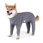 YUEMOL küçük köpek ceketi Büyük Köpekler Dar Giysiler Ev Giyim Pijama Yüksek Elastik Dört Bacaklı Tulum Hemşirelik Göbek Sütten Kesim Giysileri Fransız Bulldog Bodysuit (Color : B, Size : XX-Large)