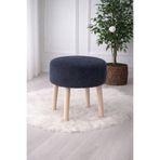 Yuems home Dekoratif Puf Koltuk Teddy Kumaş Füme Balkon Mutfak Salon Ayak Uzatma Çok Amaçlı Puf