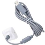 Yues Gri Xbox 360 Gamepad Oyun Kolu Usb Şarj Kablosu