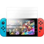 Yues Nintendo Switch Ekran Koruyucu – 9H Temperli Kırılmaz Cam, Yüksek Şeffaflık