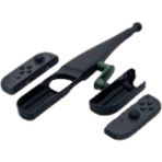 Yues Nintendo Switch Joy-Con Olta Aparatı (Fishing Rod) – Balıkçılık Oyunlarıyla Uyumlu - Siyah