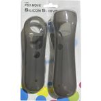YUES Playstation Move Controller Uyumlu Silikon Kılıf Gri (PS4/PS3 UYUMLU)