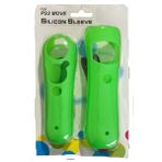YUES PS Move Controller Silikon Kılıf (Yeşil) – PS3/PS4 Move Uyumlu, Kaymaz Kavrama, Tam Kesim