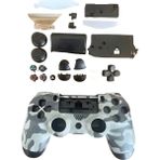 YUES PS4 DualShock 4 V1 Full Kasa + Tuş Takımı – JDM-001/011/020 Uyumlu, Dayanıklı Kaplama, Kamuflaj Desen