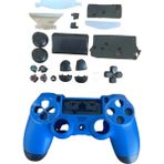 YUES PS4 DualShock 4 V1 Full Kasa + Tuş Takımı – JDM-001/011/020 Uyumlu, Dayanıklı Kaplama, Mavi