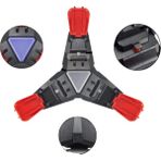 YUES PS4 Joystick Şarj İstasyonu (Üçlü, Göstergeli) – DualShock 4 Uyumlu Şarj Standı, USB 5V, Kaymaz Taban