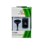 Yues Xbox 360 Oyun Kolu Şarj Kit Batarya + Kablo