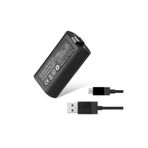 YUES Xbox One & Series S|X Gamepad Şarj Kiti – Şarj Edilebilir Batarya + USB Kablo (Play & Charge)