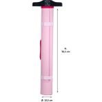 Yuga Suni Deri Proje Tüpü Cepli 10,5 Cm Pembe