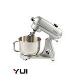 Yui M122 Plus Easy Chef Dc Motor Stand Mikser Çift Başlıklı Hoparlör Özellikli Gümüş