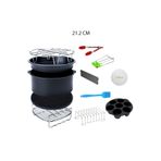 Yui Xiaomi, Philips, Karaca, Arzum, Tefal, Kumtel Uyumlu Xl 8inç Airfryer 12'li Yedek Parça Seti