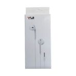 Yui Z-074 Beyaz Kulakiçi Mikrofonlu Kulaklık