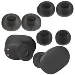 Yuiturt 6 adet kulaklık kulak yastığı, silikon, JBL Tune Buds Bluetooth kulak içi kulaklık, kaymaz kulaklık başlıkları, küçük boy yedek kulak tıkacı, 3 boyut (S/M/L)