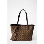 Yuka Atelier Desenli Shopper Tote Çanta