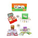 Yuka Kids Eşleme ve Kavram-Ses Kartları-Eylem ve Duygu-Eğitim Kartları-Eylemlerle Bir Gün 5'li SET
