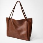 Yuka Nou Çift Saplı Shopper Çanta - 88-Taba