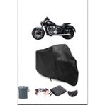 Yuki Benda Rock 250 Uyumlu Siyah Motorsiklet Branda, Motor Örtüsü