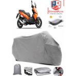 Yuki Defender Maxi Adv Branda Gri Motosiket Brandası Motor Örtüsü Çadır Su Geçirmez Motosiklet Kılıfı Motor Brandası,lastikli,taşıma Torbalı - Arka Çanta UYUMSUZ