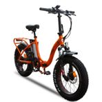 Yuki E-Wild 20S Fat Bike Elektrikli Bisiklet turuncu