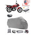 Yuki Forza 170 Arka Çanta Uyumlu (Gri) Motorsiket Brandası Motor Örtüsü Çadır Su Geçirmez Motosiklet Kılıfı Motor Brandası - Gri- Arka Çanta UYUMLU