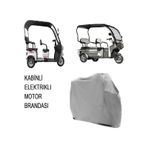 Yuki Greta Pro Kabinli 3 Tekerlekli Su Geçirmez Motosıklet Brandası