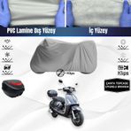 Yukı Margherita 50 Motosiklet Brandası Çanta Topcase Uyumlu Motor Brandası