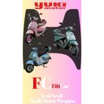 Yuki Mojito 125 cc Yeni Nesil Motor Paspası - Siyah-Siyah