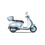 Yuki Risotto 125 CC 2023 Mavi Scooter