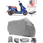 Yuki YB50QT-3 Casper Branda Gri Motosiket Brandası Motor Örtüsü Çadır Su Geçirmez Motosiklet Kılıfı Motor Brandası,lastikli,taşıma Torbalı - Arka Çanta UYUMSUZ