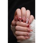 Yukii Beauty Valentine Takma Tırnak Seti - Pembe
