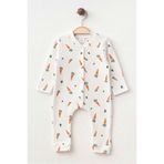 yukobaby bebeğiniz için en doğalı BEBEK HAVUÇLU 3-6-9 AY PAMUKLU MANŞETŞİZ TULUM YENİDOĞAN HASTANE ÇIKIŞI BEBEK KIYAFETİ YK686