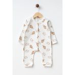 yukobaby bebeğiniz için en doğalı BEBEK HUG BEAR BEYAZ 3-6-9 AY PAMUKLU MANŞETŞİZ TULUM YENİDOĞAN HASTANE ÇIKIŞI BEBEK KIYAFETİ YK8729