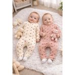 yukobaby bebeğiniz için en doğalı BEBEK KALPLİ %100 PAMUK 2'Lİ 3-6-9 AY PAMUKLU TULUM YENİDOĞAN HASTANE ÇIKIŞIBEBEK KIYAFETİ