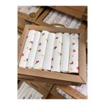 yukobaby bebeğiniz için en doğalı Bebek Naturel Flower Özel Seri 7'li %100 Pamuklu Kutulu Ağız Mendili