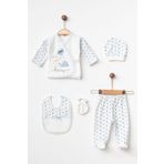 yukobaby bebeğiniz için en doğalı BEBEK SARILAN TAVŞANLAR 5'Lİ YENİDOĞAN HASTANE ÇIKIŞI KUTULU ZIBIN TAKIM SET YK64875