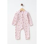 yukobaby bebeğiniz için en doğalı BEBEK WİNTER BEAR PEMBE 3-6-9 AY PAMUKLU MANŞETŞİZ TULUM YENİDOĞAN HASTANE ÇIKIŞI BEBEK KIYAFETİ Y