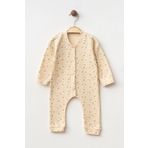 yukobaby bebeğiniz için en doğalı BEBEK YILDIZLI 3-6-9 AY PAMUKLU MANŞETŞİZ TULUM YENİDOĞAN HASTANE ÇIKIŞI BEBEK KIYAFETİ YK58354