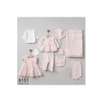 yukobaby bebeğiniz için en doğalı YENİ DOĞAN KIZ BEBEK AY İNCİLİ 10 LU HASTANE ÇIKIŞI ZIBIN SET