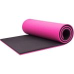 Yukon 10 mm Çift Taraflı Pembe Siyah Pilates Matı Pilates Minderi 180CMX60CM X10 mm