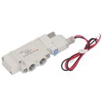 Yüksek 2 Pozisyon 5 Yollu Pnömatik Solenoid Valf, Verimli sıvı kontrolü Için Alüminyum Alaşım Gövdeli