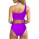 YÜKSEK BEL BIKINI ALTI DB20005BA NEON MOR