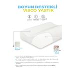 Yüksek Boyun Destekli Visco Ortopedik Yastık