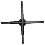 Yüksek Çözünürlüklü 3D Hologram Reklam Fan Led Ekran 510 WiFi Boncuklar Kontrol 10 Alışveriş Merkezleri, Şirket [Black Abs] (AB fişi)