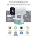 Yüksek Çözünürlüklü 4K Açık Alan Projeksiyonu, Bluetooth, Dahili Pil ve Renkli Işık Özellikleri