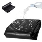 Yüksek Delinmeye Dayanıklı 2x9.5m Gölet Astarı Koi Havuzları Şelaleler Çeşmeler ve Akarsular için EasyCut LDPE - Dayanıklı Çok Yönlü ve Estetik Bahçe Suyu Özelliği Çözümü