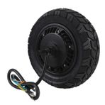 Yüksek güçlü 11 inç Fırçasız Göbek Motoru, Alüminyum Alaşım Ve Kauçuk, 1500-5000w, 48V-72V, 60-120km/s, çift Salon sensörü, IPX6, 15 Mıknatıs kutupları, Hafif Ve, Elektrikli