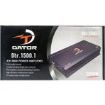 Yüksek Güçlü Mono Amfi Dator DTR.1500.1 D Sınıfı, Güç ve Kalite Bir Arada