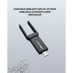 Yüksek Hızlı 1200 Mbps Çift Bant Usb Wifi Adaptör – Güçlü Sinyal, Geniş Uyumluluk Mir63080193